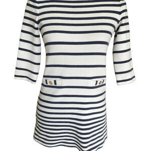 Lilly Pulitzer Charlene Navy Stripe Shift Dress
